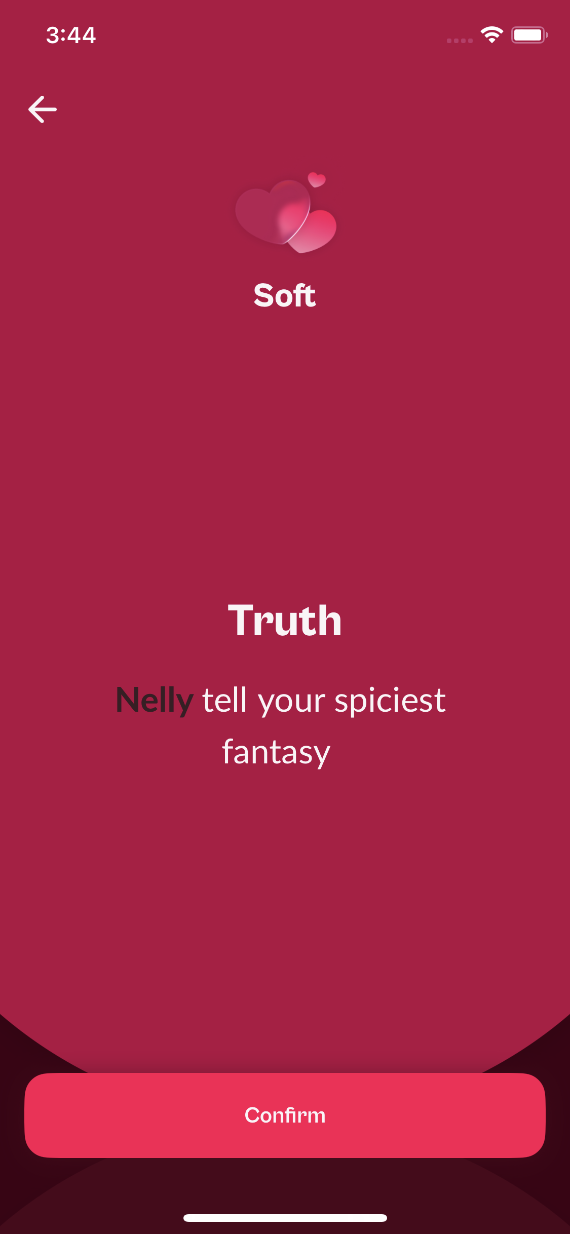 A custom truth displayed during a Soft game