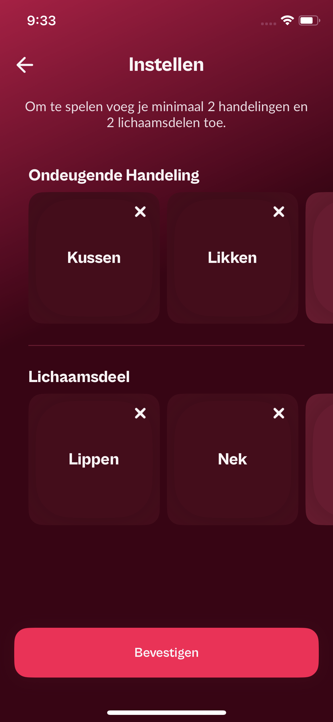 Eigen stoute dobbelstenen maken met acties en lichaamsdelen