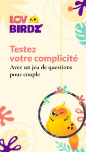 LovBirdz – Couple Quizz App