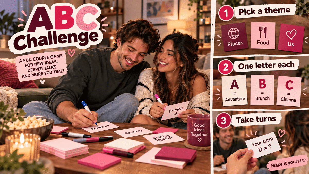 abc challenge the customizable couple game Illustration of the article abc challenge the customizable couple game