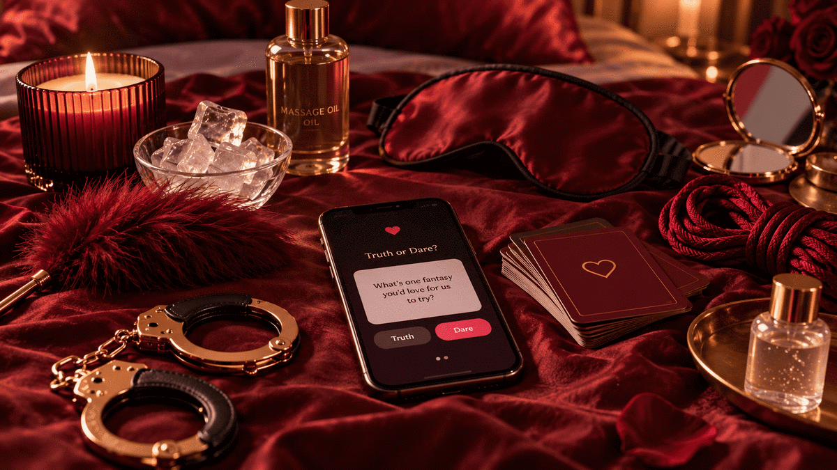 20 tips and erotic games to spice up your sex life Illustration of the article 20 tips and erotic games to spice up your sex life