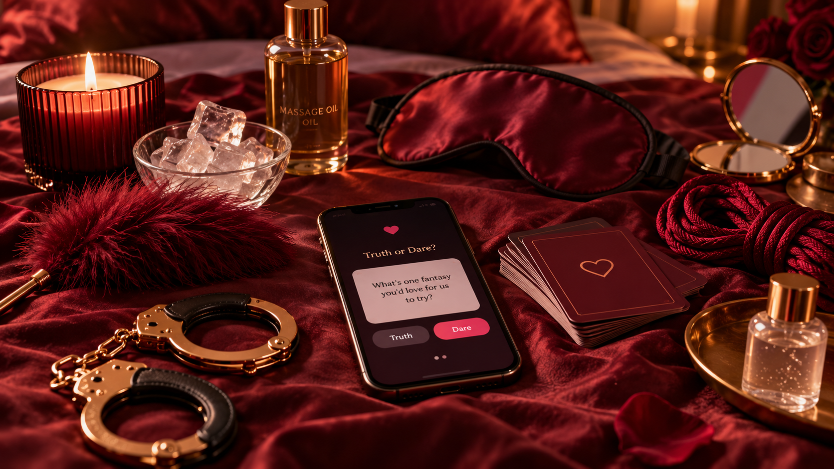 20 tips and erotic games to spice up your sex life Illustration of the article 20 tips and erotic games to spice up your sex life