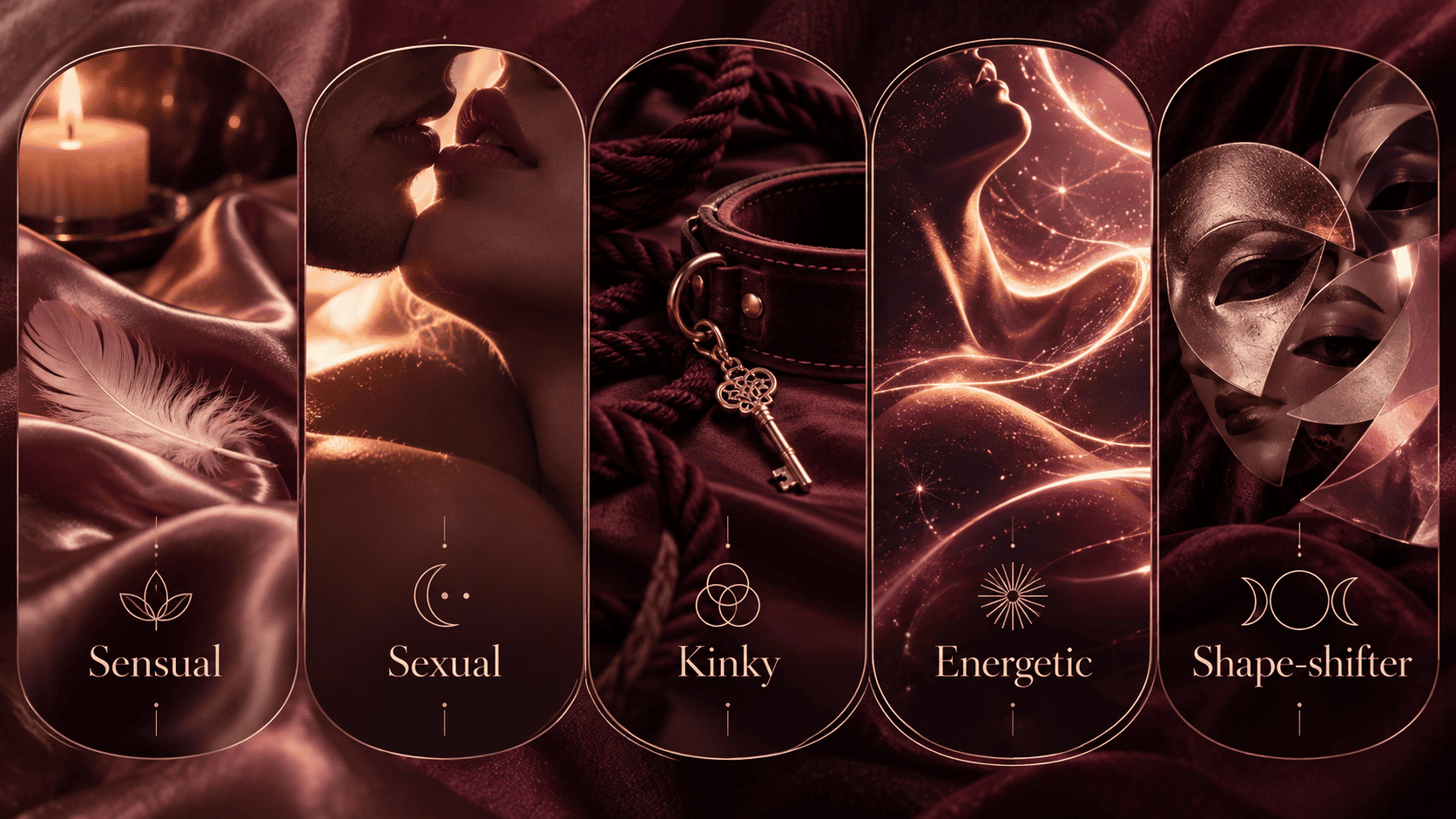 Illustration of Erotic Languages Erotic Languages: different facets of our pleasure