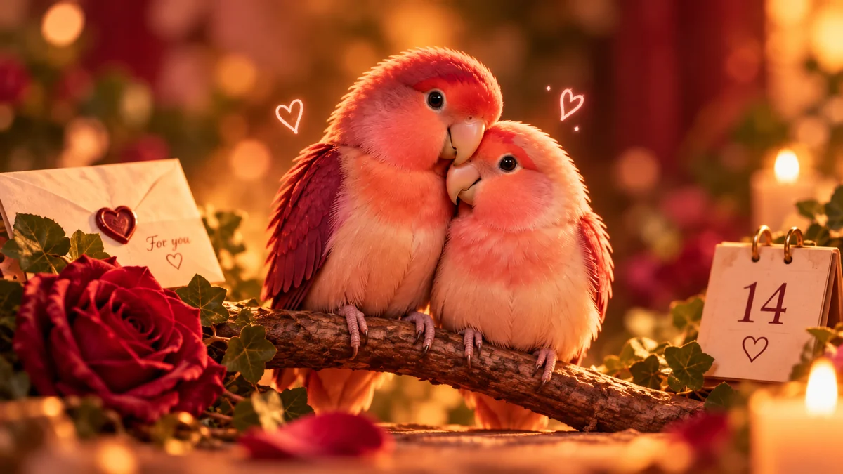 L'origine de la Saint-Valentin : une histoire d’amour et d’oiseaux