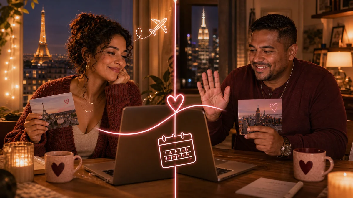 A Long Distance Relationship Works, Here's Why